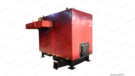 Котел 0.58 МВт без дымососа водогрейный
